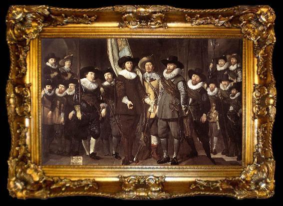 framed  KEYSER, Thomas de The Militia Company of Captain Allaert Cloeck sg, ta009-2